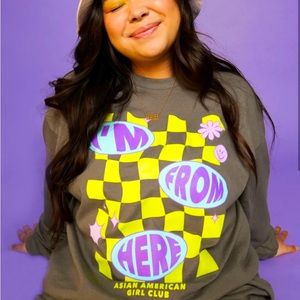 ASIAN AMERICAN GIRL CLUB long sleeve